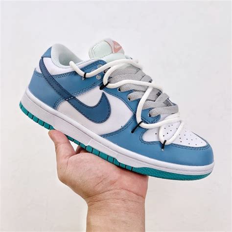 Dames Blauw Nike Dunk Schoenen